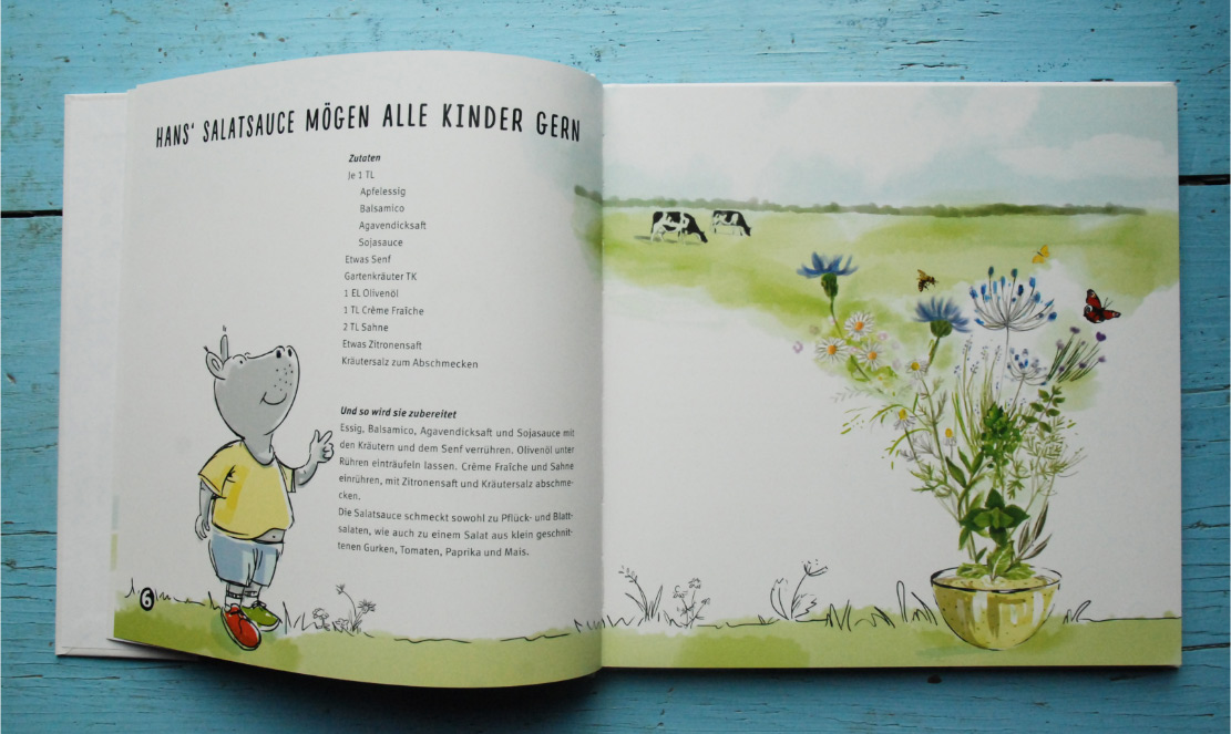 Kochbuch »Ein Nilpferd lernt kochen«