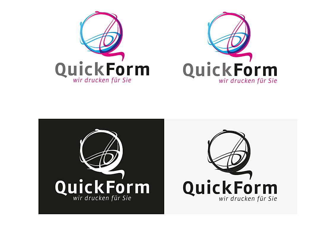 Druckerei Quickform – Corporate Design